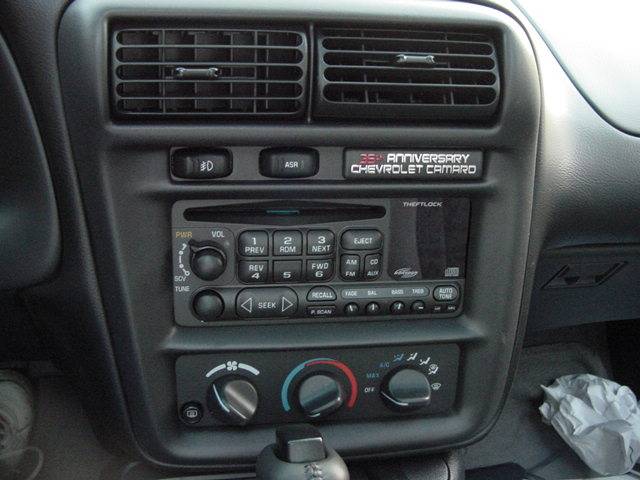 Camaro SS Center portion of the console